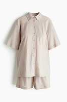 MAMA 2-Piece Shirt and Shorts Set