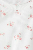 Robe en coton côtelé