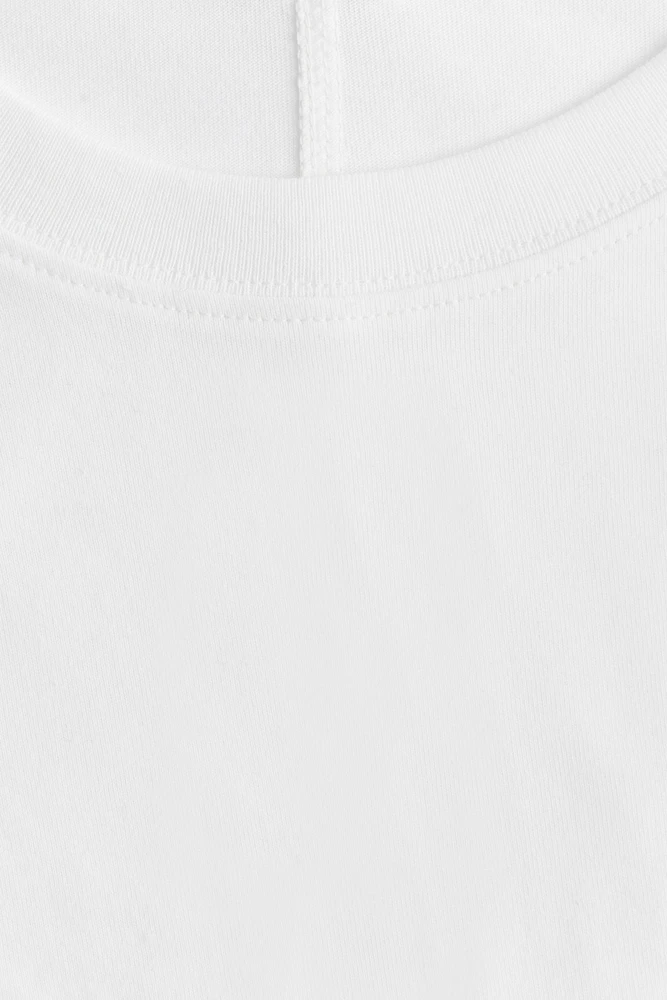 Long-Sleeved Cotton Top