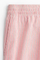 Seersucker Drawstring Pants