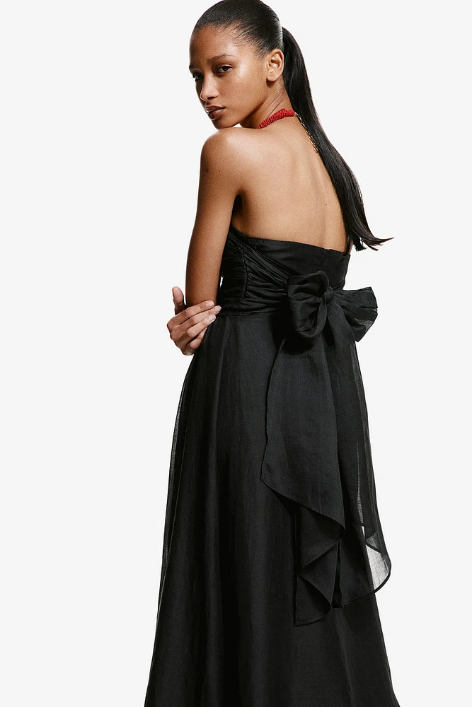 Ramie Bandeau Dress