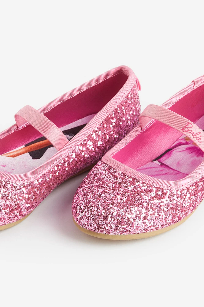 Glittery Ballet Flats