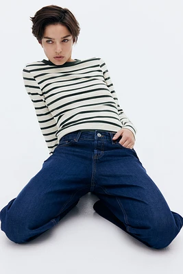 Ribbed Jersey Top