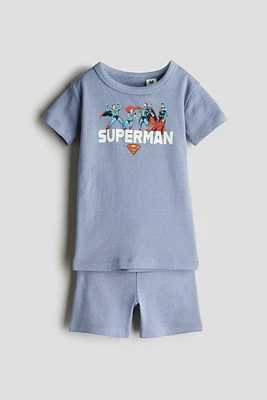 Snug Fit Cotton Jersey Pajamas