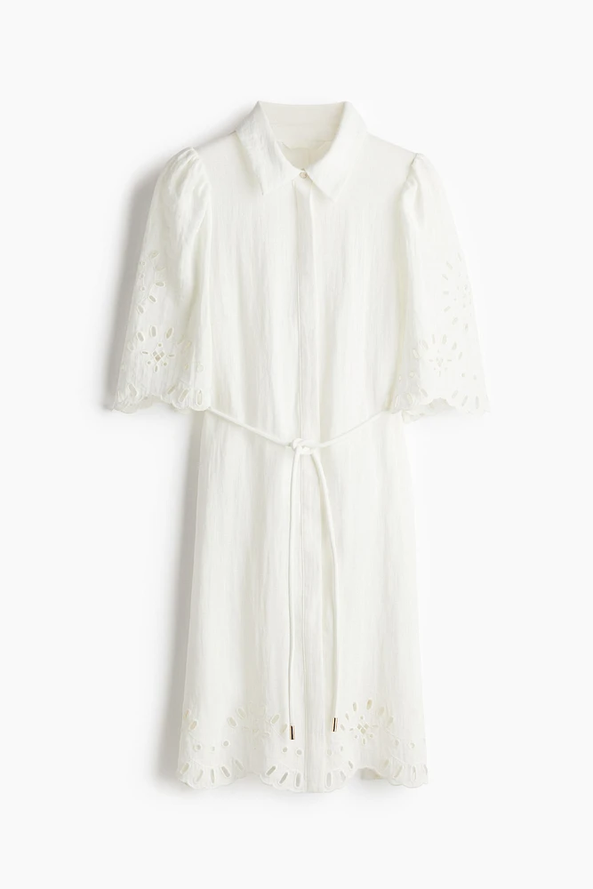 Eyelet Embroidered Dress