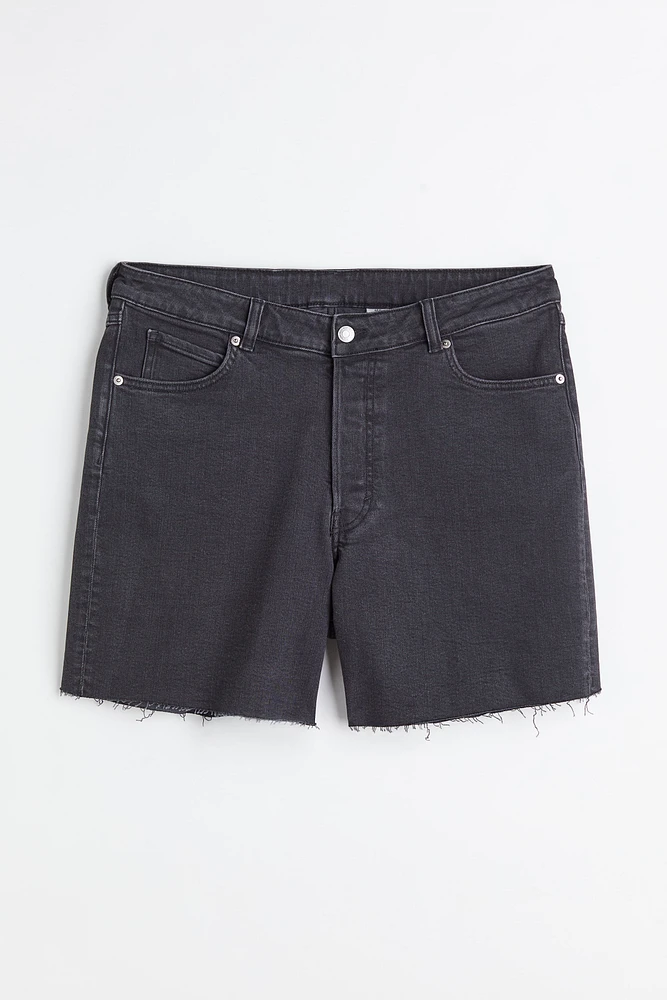 H&M+ 90s Cutoff High Waist Shorts