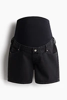 MAMA Denim Shorts