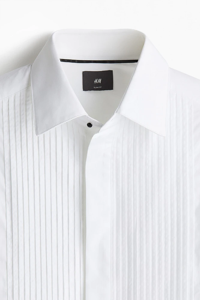 Slim Fit Tuxedo Shirt