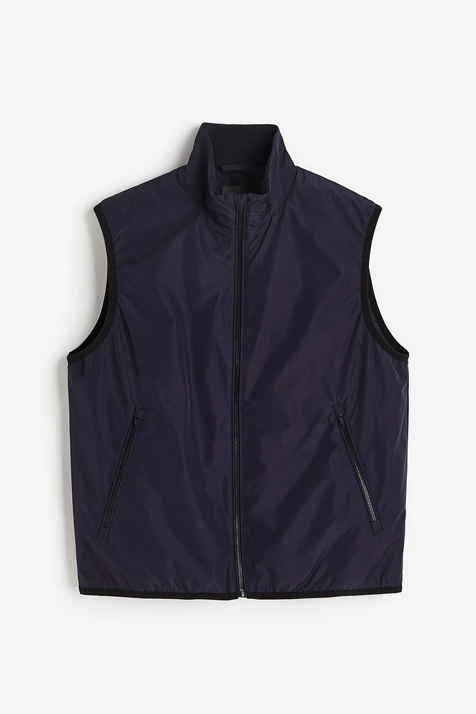 Regular Fit Fleece-lined Vest