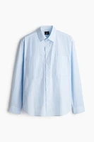 Loose Fit Poplin Shirt