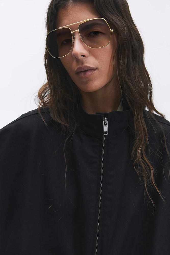 Oversized Canvas Jacket