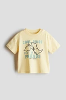 Printed Cotton T-Shirt