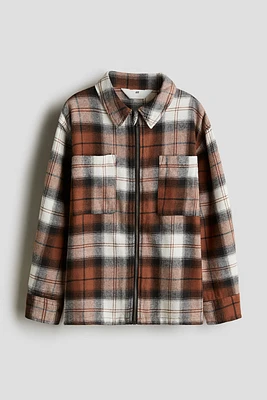 Cotton Flannel Overshirt