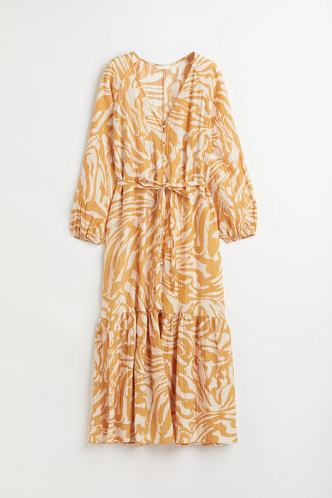 Crêpe Kaftan Dress