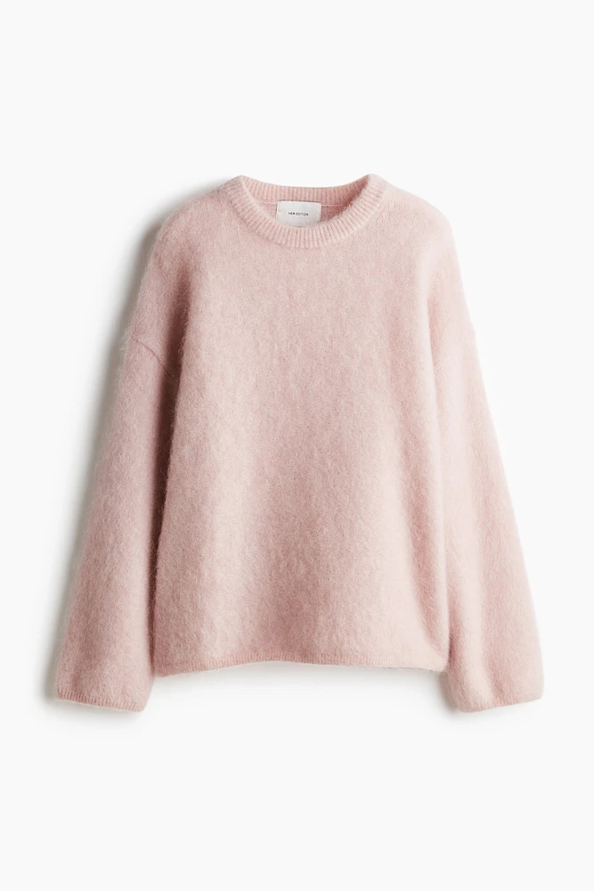 Chandail Grande Taille en mohair mélangé