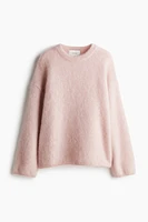 Chandail Grande Taille en mohair mélangé