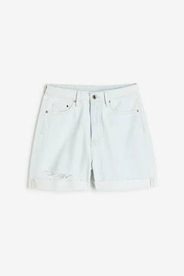 Mom Comfort Ultra High Denim Shorts