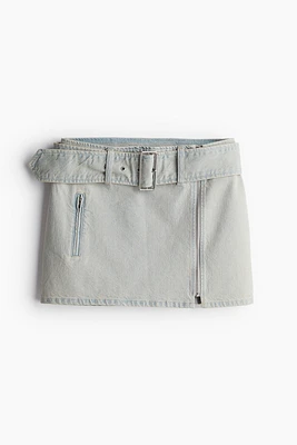 Denim Mini Skirt