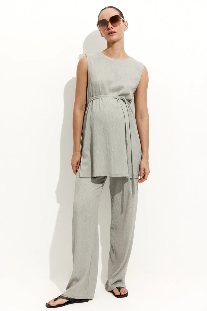 MAMA 2-piece Textured Jersey Set