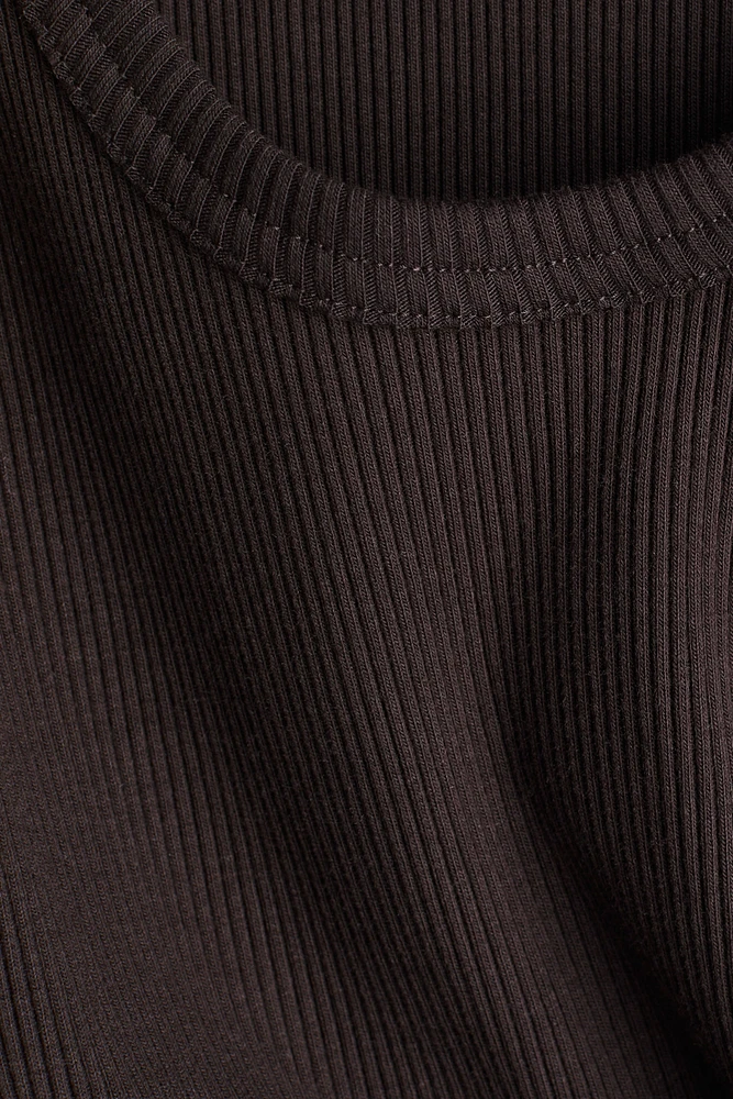 Ribbed Pima Cotton Tank Top