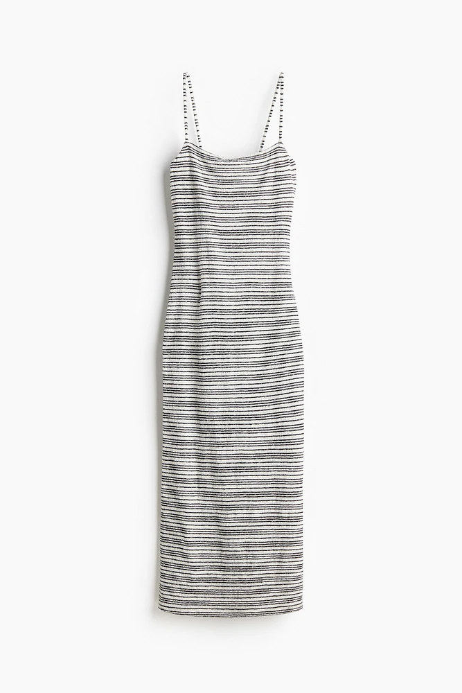 Textured Jersey Dress
