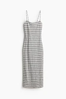 Textured Jersey Dress