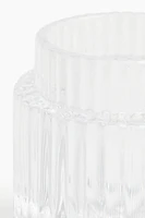 Glass Candle Holder