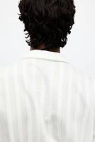 Regular Fit Textured-Weave Resort Shirt