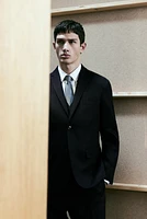 Slim-Fit Linen Suit Vest