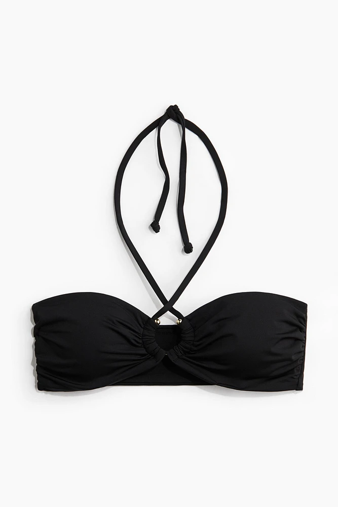Padded Halterneck Bikini Top