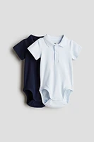 2-pack Pointelle Bodysuits