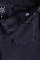 Flared Twill Pants
