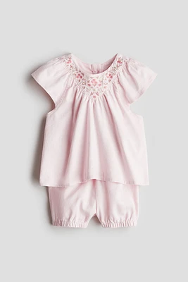2-Piece Linen-Blend Set