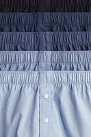 5-pack Woven Cotton Boxer Shorts