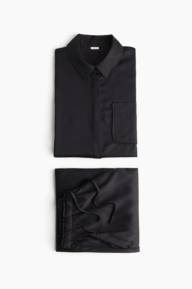 Pyjama en satin