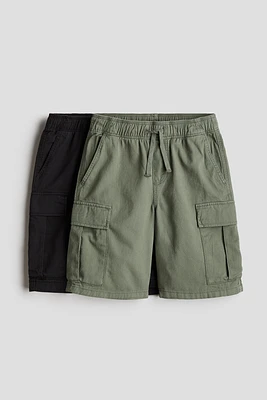 Twill Cargo Shorts