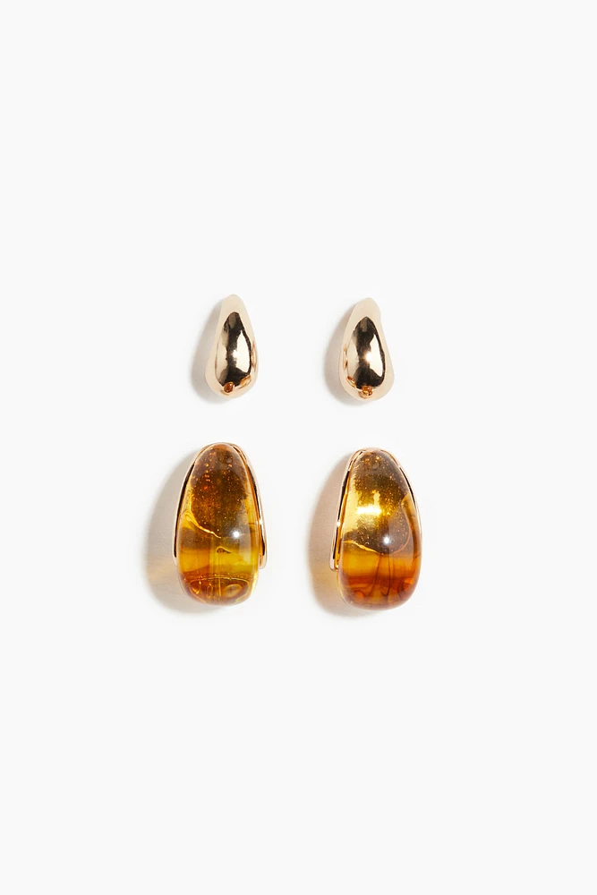 2 Pairs Earrings