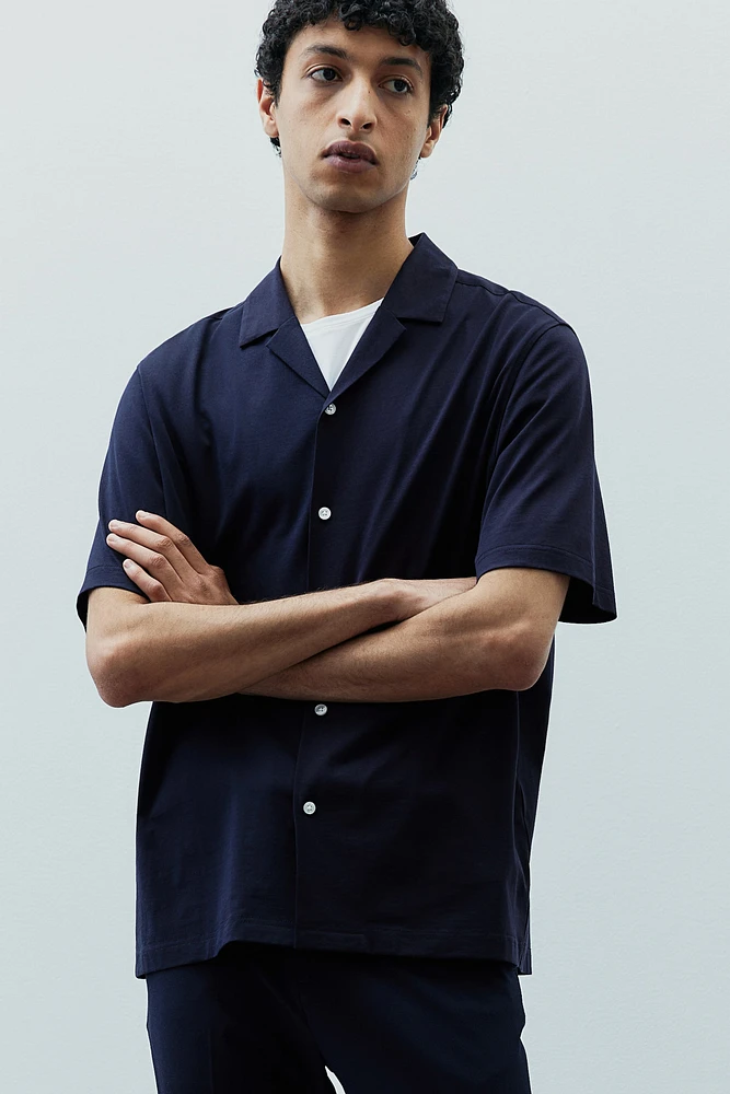 Regular Fit Pima Cotton Resort Shirt