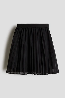 Plissé Chiffon Skirt