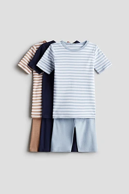 3-pack Snug Fit Cotton Pajamas