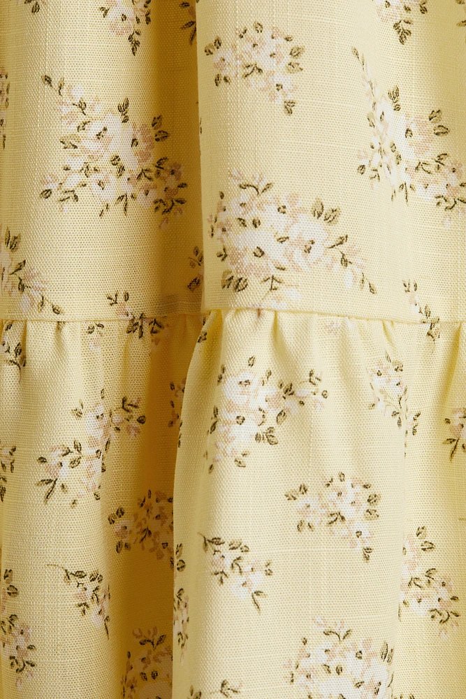 Puff-Sleeved Dress