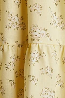 Puff-Sleeved Dress