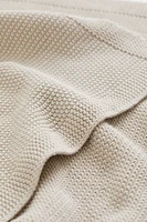 Moss-stitched Cotton Blanket