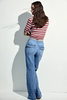 Flared High Jeans