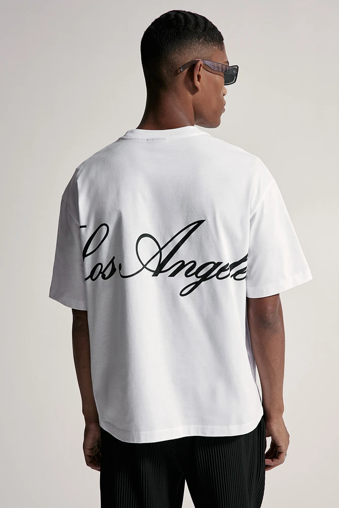 Loose Fit Printed T-shirt
