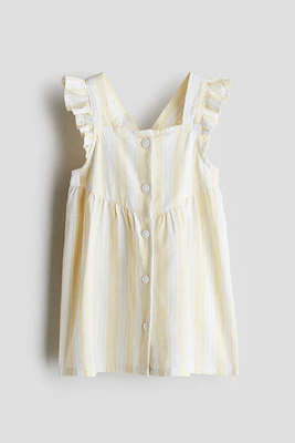 Robe à volant en coton