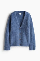 Mohair-Blend Cardigan