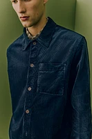 Regular Fit Corduroy Overshirt