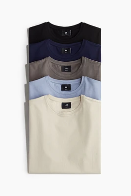 5-pack Slim Fit T-shirts