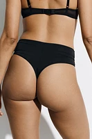 Lot de 3 culottes Brazilian en microfibre